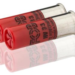 Cartouches Fob HV 33 Acier haute performance Magnum - Cal. 12/76 HV 33 MAG. Cal.12-76, culot de 22, 