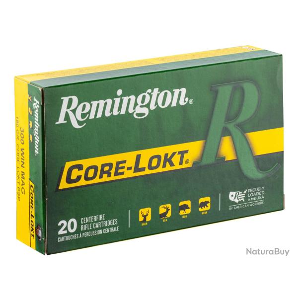 Remington .300 Win Mag Core-Lokt 180 gr / 11,7 g Core-Lokt .300 Win Mag 180 gr / 11.7 g
