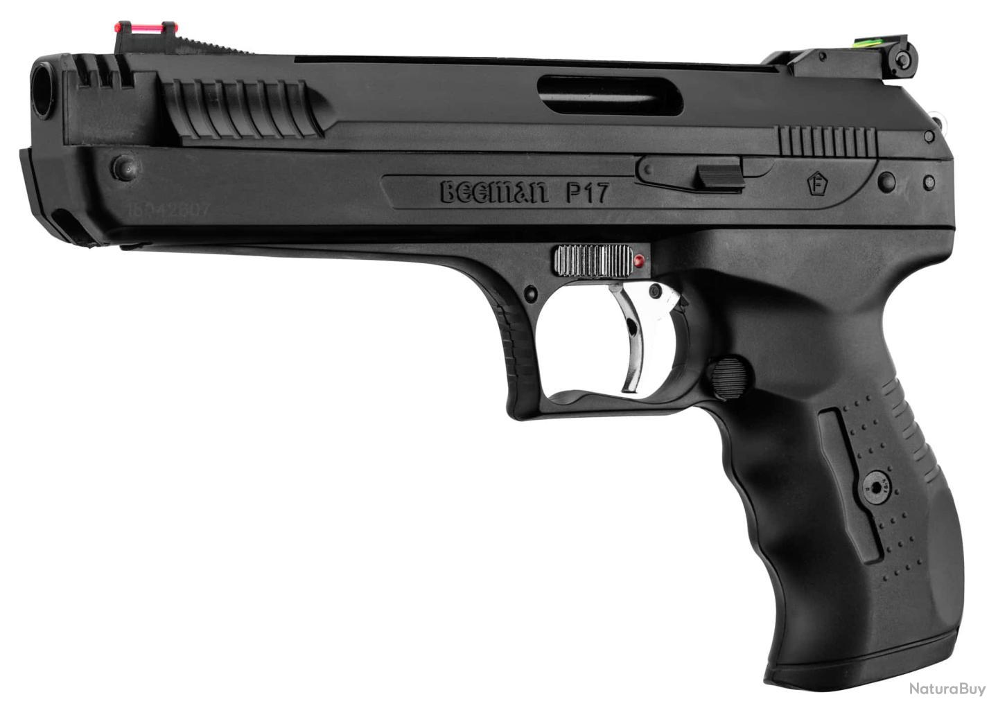 Pistolet à air comprimé Beeman P17 - 4.5 mm - Pistolets à air comprimé ...