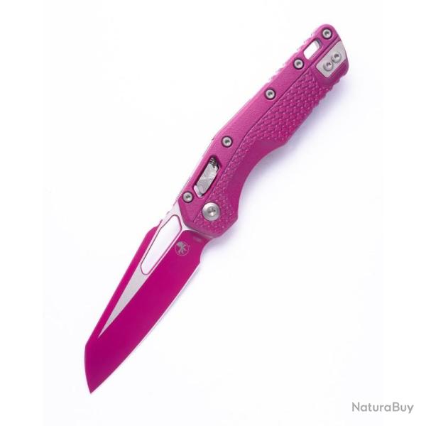 Couteau Microtech MSI Lame Acier M390MK Manche Polym�re Sangria RAM-LOK Made In USA MCT210T1PMCSR