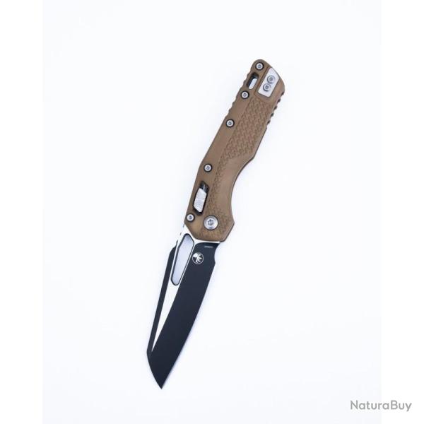 Couteau Microtech MSI Lame Acier M390MK Manche Polym�re Dark Earth RAM-LOK Made In USA MCT210T1PMDE