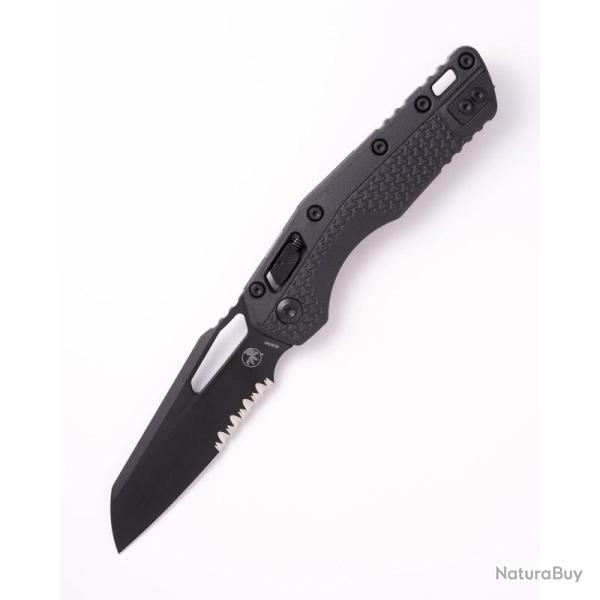 Couteau Microtech MSI Lame Acier M390MK Manche Polym�re Noir RAM-LOK Made In USA MCT210T2TPM