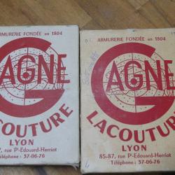 anciennes cartouches cal 16 &agrave; poudre noire
