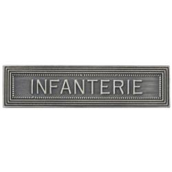 Agrafe M&eacute;daille et Barrette "Infanterie" Ordonnance
