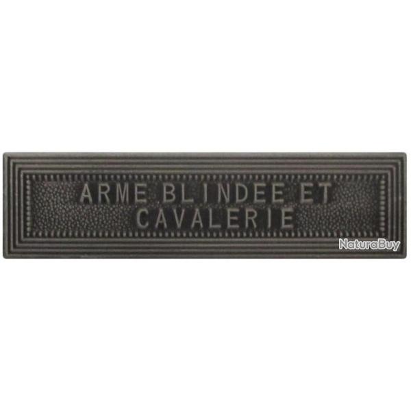 Agrafe M�daille et Barrette "Arme Blind�e et Cavalerie" Ordonnance