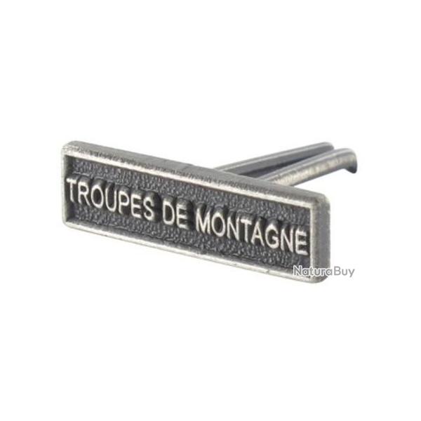 Agrafe M�daille et Barrette "Troupes de Montagne" R�duction