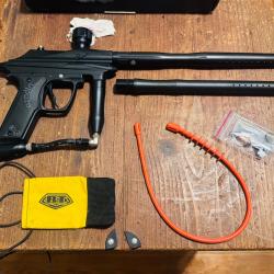 Paintball Azodin KAOS calibre .68 - 2 canons + accessoires + bo&icirc;te d'origine