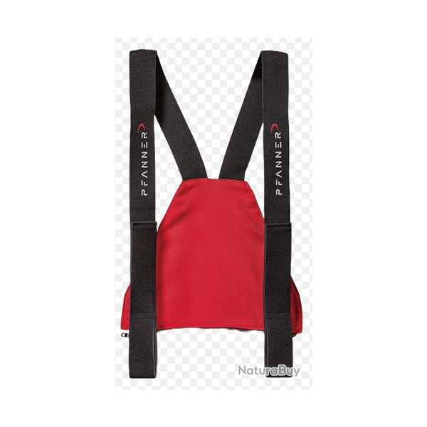 Protection Pfanner dos avec bretelles rouge