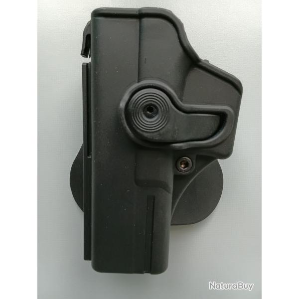 Holster rigide LV2 Roto de la marque IMI Defense, pour Glock.