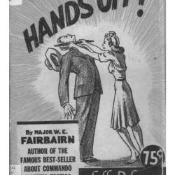 Livre num&eacute;rique HANDS OFF ! de major FAIRNBAIRN manuel SELF DEFENSE commando REF : LN2