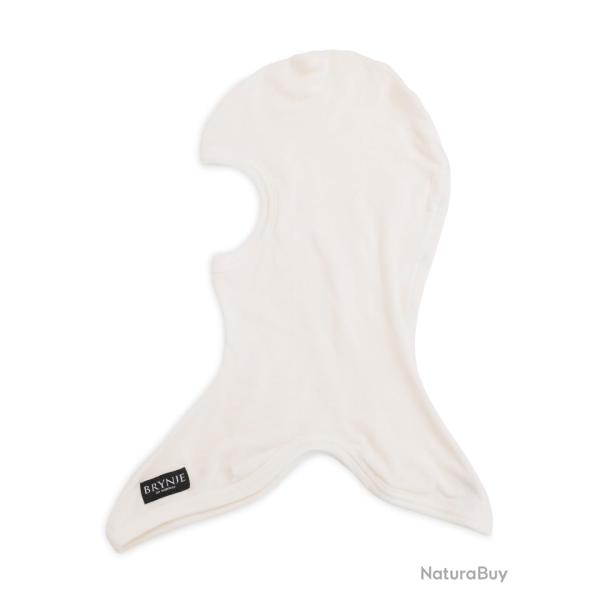 Cagoule Brynje Arctic double �paisseur laine m�rinos 220 g/m� - Blanc / Taille unique