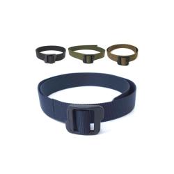 Ceinture sangle Opex 100 % nylon tiss&eacute; 125 x 3,8 cm recoupable - Noir