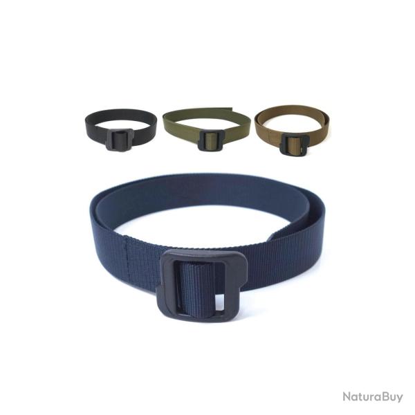 Ceinture sangle Opex 100 % nylon tiss� 125 x 3,8 cm recoupable - Noir