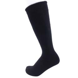 Chaussettes mi-bas Patrol Equipement en coton 87 % &agrave; bouclette - Noir / 43/46