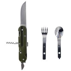Couvert de campagne pliant OPEX 6 fonctions lame 8 cm - Autre