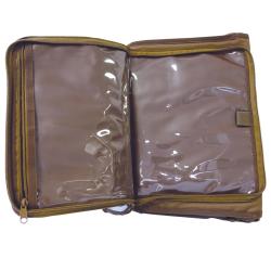 Porte-document A4 Opex en polyester 600D 34 x 26 cm - Noir