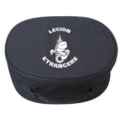 Porte-k&eacute;pi Opex marquage L&eacute;gion &eacute;trang&egrave;re en polyester 600D - Noir
