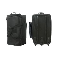 Sac cargo Opex &agrave; 3 roulettes en polyester Ripstop d&eacute;perlant - Noir