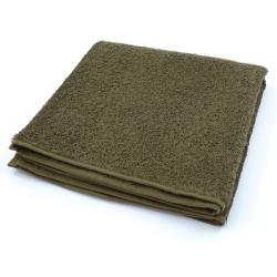 Serviette de toilette militaire OPEX 100 % coton 500 g/m&sup2; - Vert arm&eacute;e