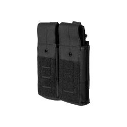 Sur-pochette porte-chargeur AR double Flex Covert - Noir