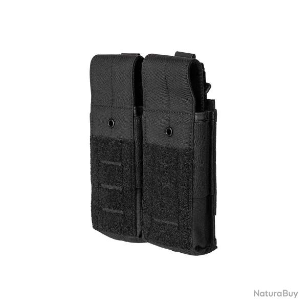 Sur-pochette porte-chargeur AR double Flex Covert - Noir
