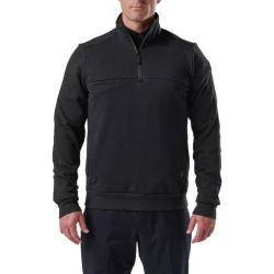 Sweat polaire Job Shirt Quart de Glissi&egrave;re 2.0 5.11 Tactical - Noir / M
