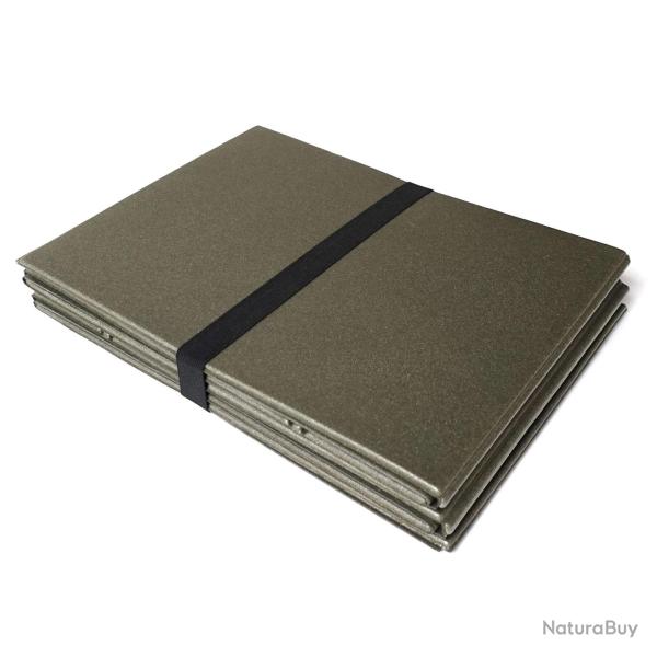Tapis de sol pliable OPEX en mousse XPE � cellules ferm�es - Vert arm�e