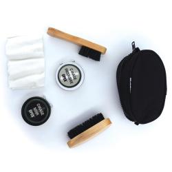Trousse de cirage chaussures cuir 2 cirages de 32 g - Autre