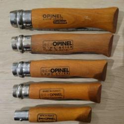 Couteau lot opinel