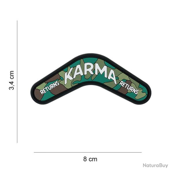 Patch 3D PVC Karma Returns (101 Inc)