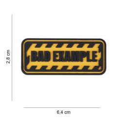 Patch 3D PVC Bad Exemple (101 Inc)