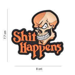 Patch 3D PVC Shit Happens (101 Inc)