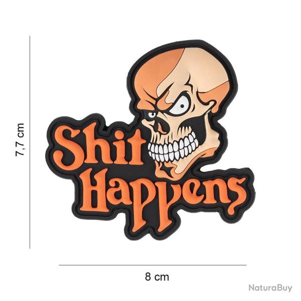 Patch 3D PVC Shit Happens (101 Inc)