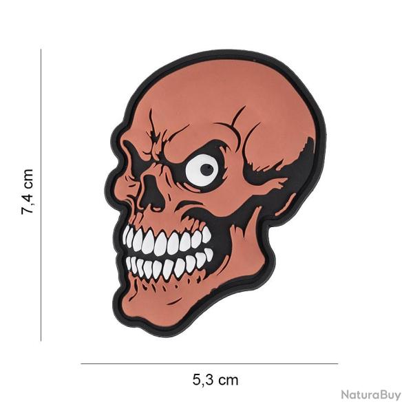 Patch 3D PVC Shit Happens Skull (101 Inc)
