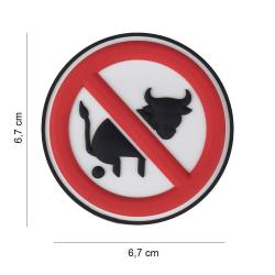 Patch 3D PVC No Bullshit (101 Inc)