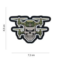 Patch 3D PVC Drone Skull (101 Inc)