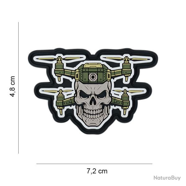 Patch 3D PVC Drone Skull (101 Inc)