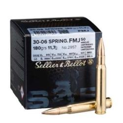 Munitions Sellier & Bellot 30-06 Spring. FMJ
