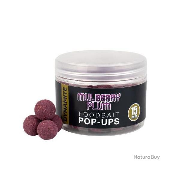 Pop Ups Dynamite Baits Mulberry Plum 15mm