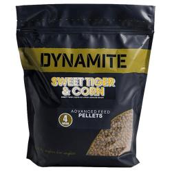 Pellets Dynamite Baits Sweet Tiger & Corn 900g 4mm