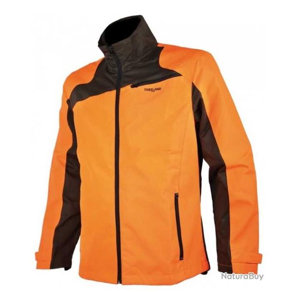 DV26  Veste renforc�e Maquisard Oxford enfant orange Treeland 12ans