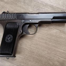 Pistolet TOKAREV mod. TT-30 - Cal 7,62x25 - Tula 1935 Monomatricule - Plaquettes CCCP (Occasion)