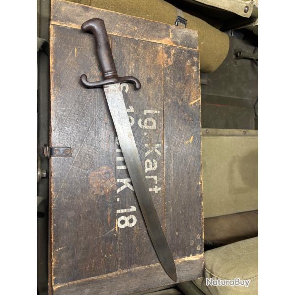 Glaive allemand prussien 1868
