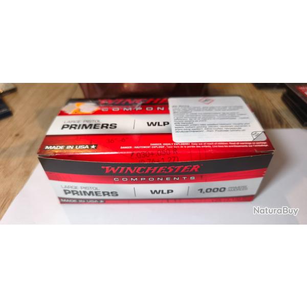 1000 amorces Winchester large pistol