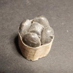 2546 - Rare - Projectile multiballe de chasse Cal 16" a section quintuple