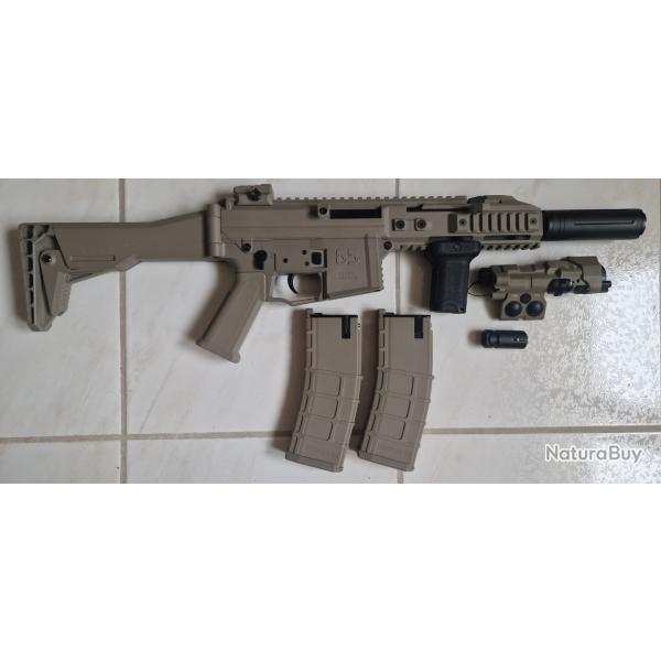 GHK G5 Blowback Tan GBBR