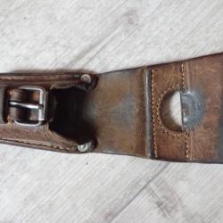 Gousset - Porte fourreau pour ba&iuml;onnette de fusil suisse 1889, 96/11, G11, K11, K31 RUBIN SCHMIDT