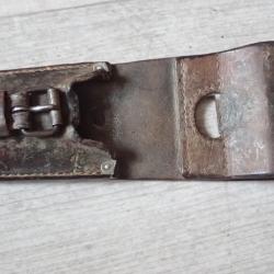 1940 Gousset, Porte fourreau pour ba&iuml;onnette de fusil suisse 1889, 96/11, K11, K31 RUBIN SCHMIDT
