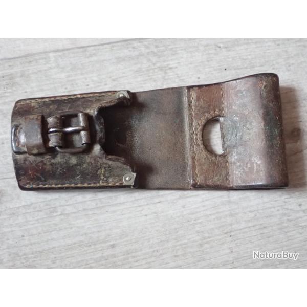 1940 Gousset, Porte fourreau pour ba�onnette de fusil suisse 1889, 96/11, K11, K31 RUBIN SCHMIDT
