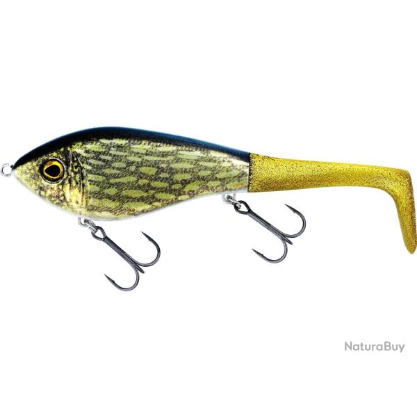 Poisson Nageur Westin Swimtail Suspending 10cm 10cm 34g Real Pike